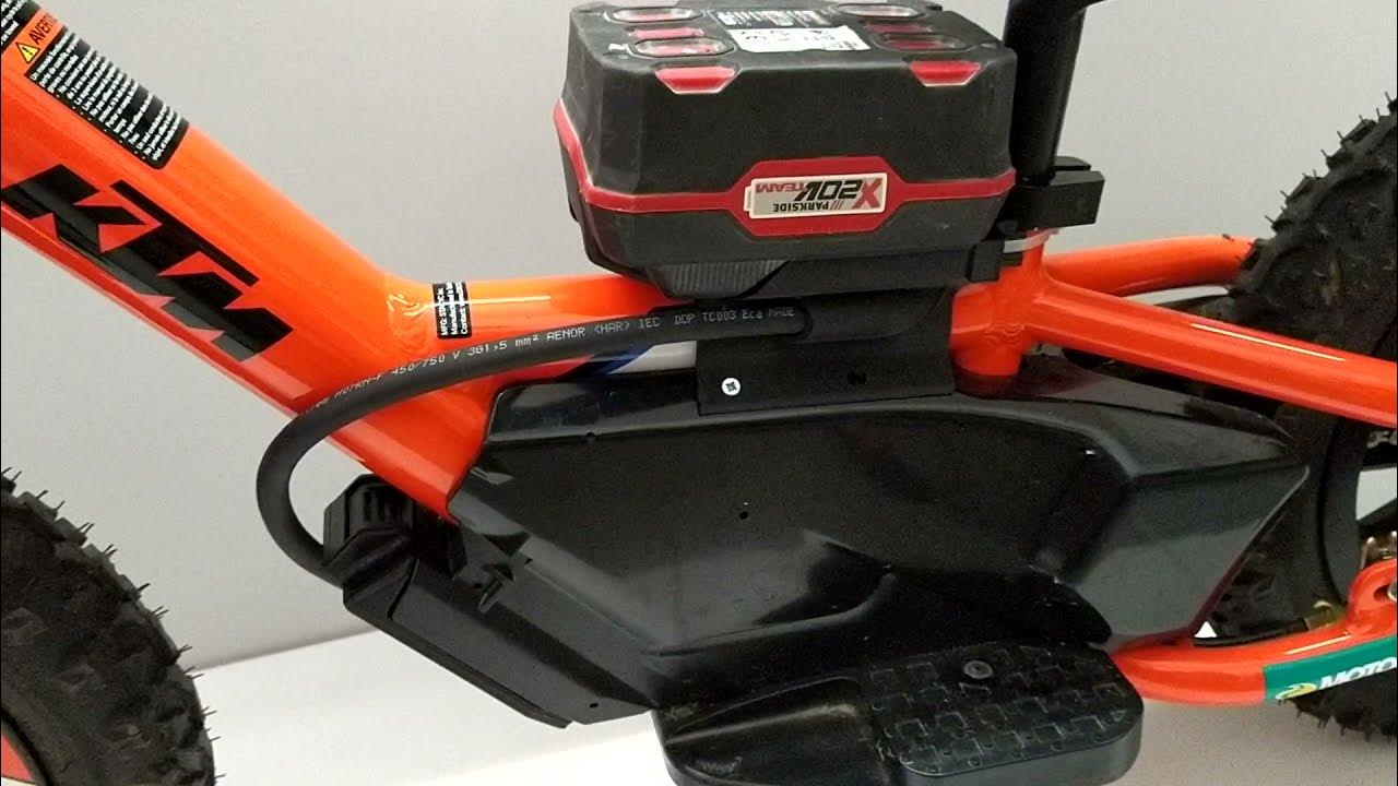 Stacyc battery conversion to parkside x20 YouTube