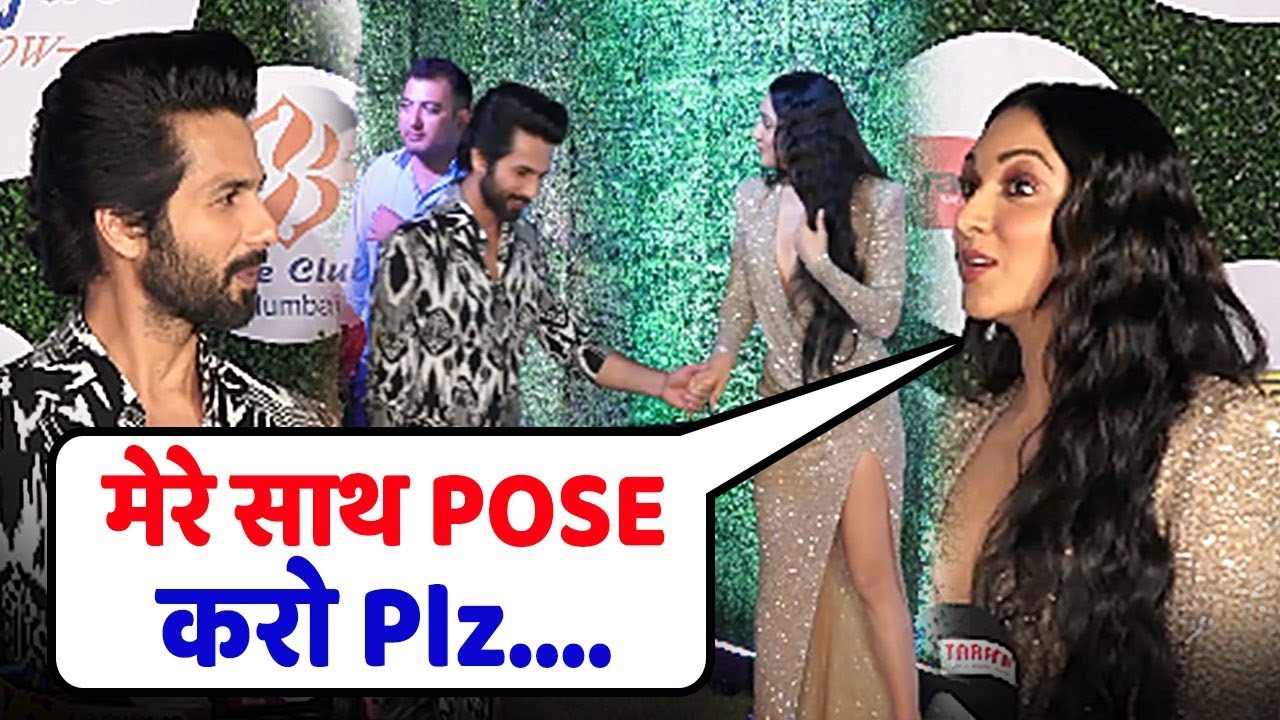 Shahid Kapoor and Kiara Advani Reunion at Fit & Fab Awards 2019