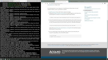 How to install Drupal 9 on Ubuntu and Windows Subsystem for Linux (WSL)
