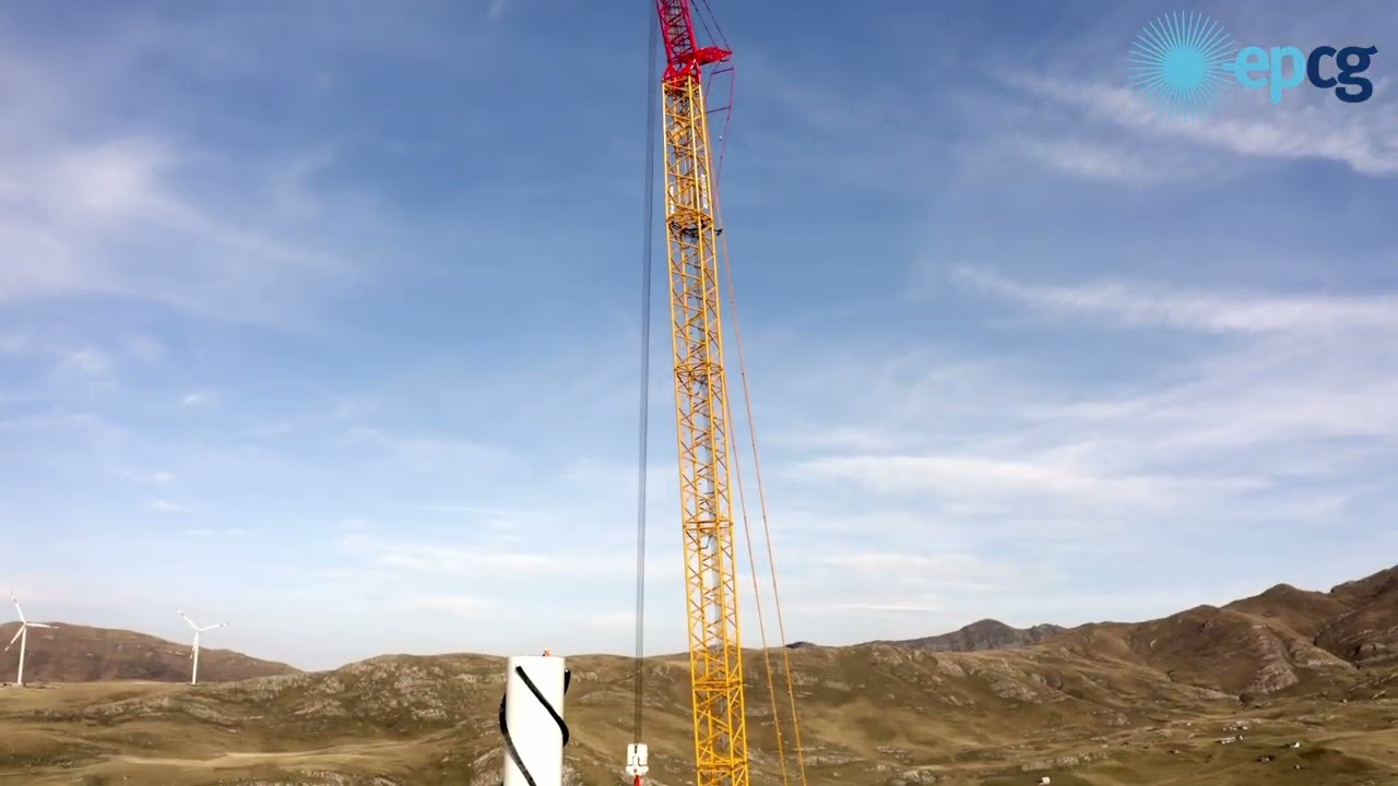 Instalacija završnih segmenata stuba i gondole, Gvozd, 16. 11. 2025. godine