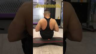 Seated Rowing. Old school bodybuilding. #shorts #shortvideo #youtubeshorts #bodybuilding #fitness