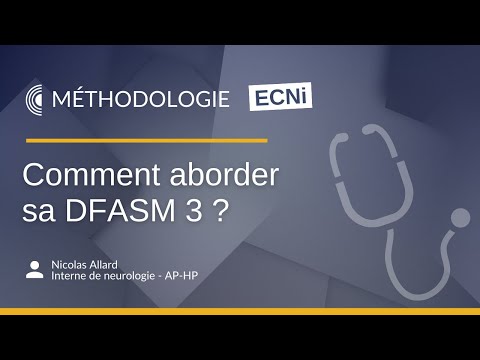 ECNi - Méthodologie : Comment aborder sa DFASM3 ?