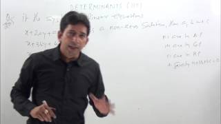 DETERMINANTS-1 IIT-JEE Previous year JEE question solution with trick & Revision