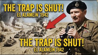 What Field Marshal Montgomery Said When They Realized the Afrika Korps Was Trapped at El Alamein.