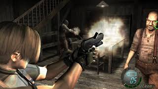 RE4 Wii - Some Cabin footage with headshots (TAS)