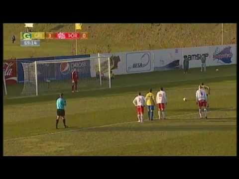 Amazing penalty kick in Iceland! (Best Quality)