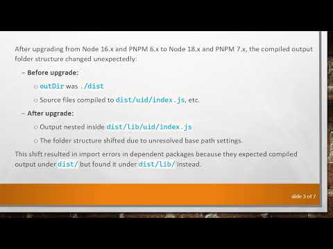 Fixing Cannot find module Errors After TypeScript Upgrade by Properly Setting rootDir and outDir