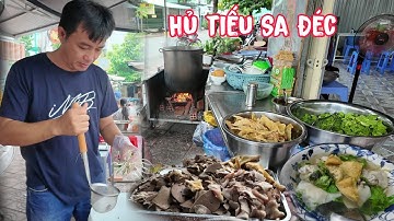 Bất ngờ quán hủ tiếu Sa Đéc giữa lòng thành phố Long Xuyên khách đông nghẹt