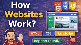 Celebrity How Websites Work | HTML CSS JavaScript Explained for Beginners Net Worth