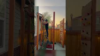 #diy #monkeybars #kids #kidsplay #ninjawarrior