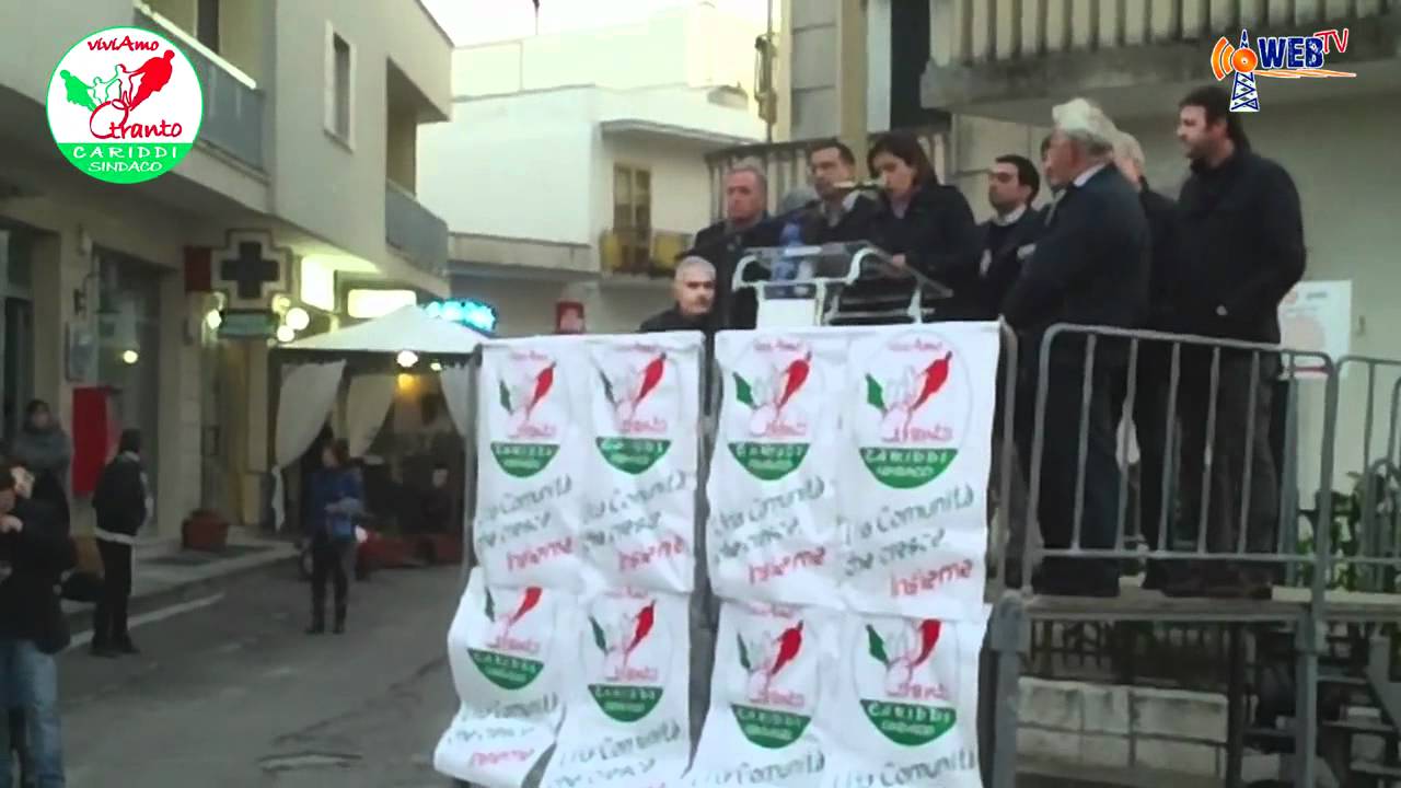 Pubblico Comizio Lista ViviAmo Otranto pt.1 Lavinia Puzzovio