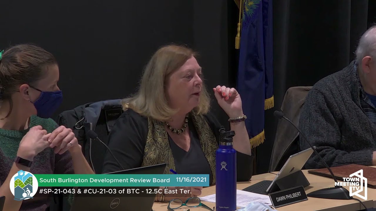 South Burlington Development Review Board 11/16/2021 YouTube