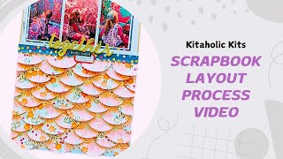 Scrapbooking Process Video - Together @kitaholickits