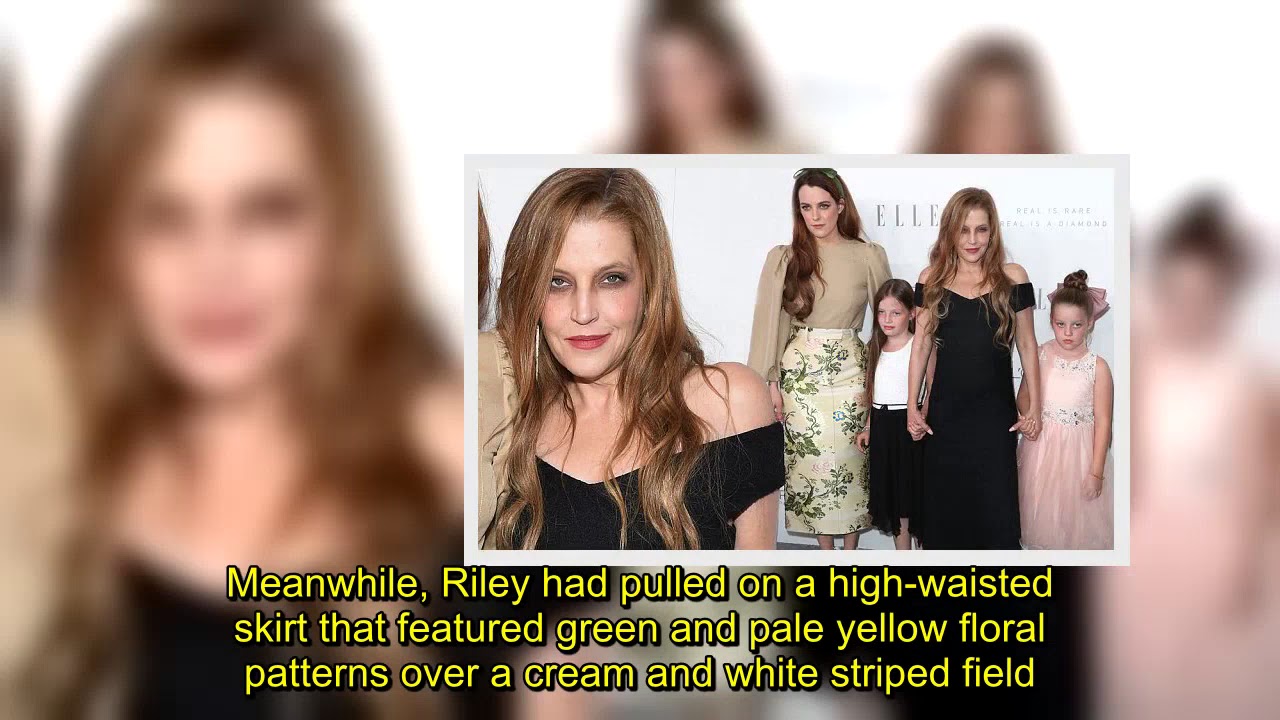 Lisa Marie Presley Poses With Her Children At LA Elle Bash YouTube