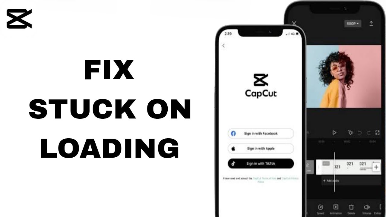 How To Fix And Solve Stuck On Loading On CapCut App | Step By Step ...