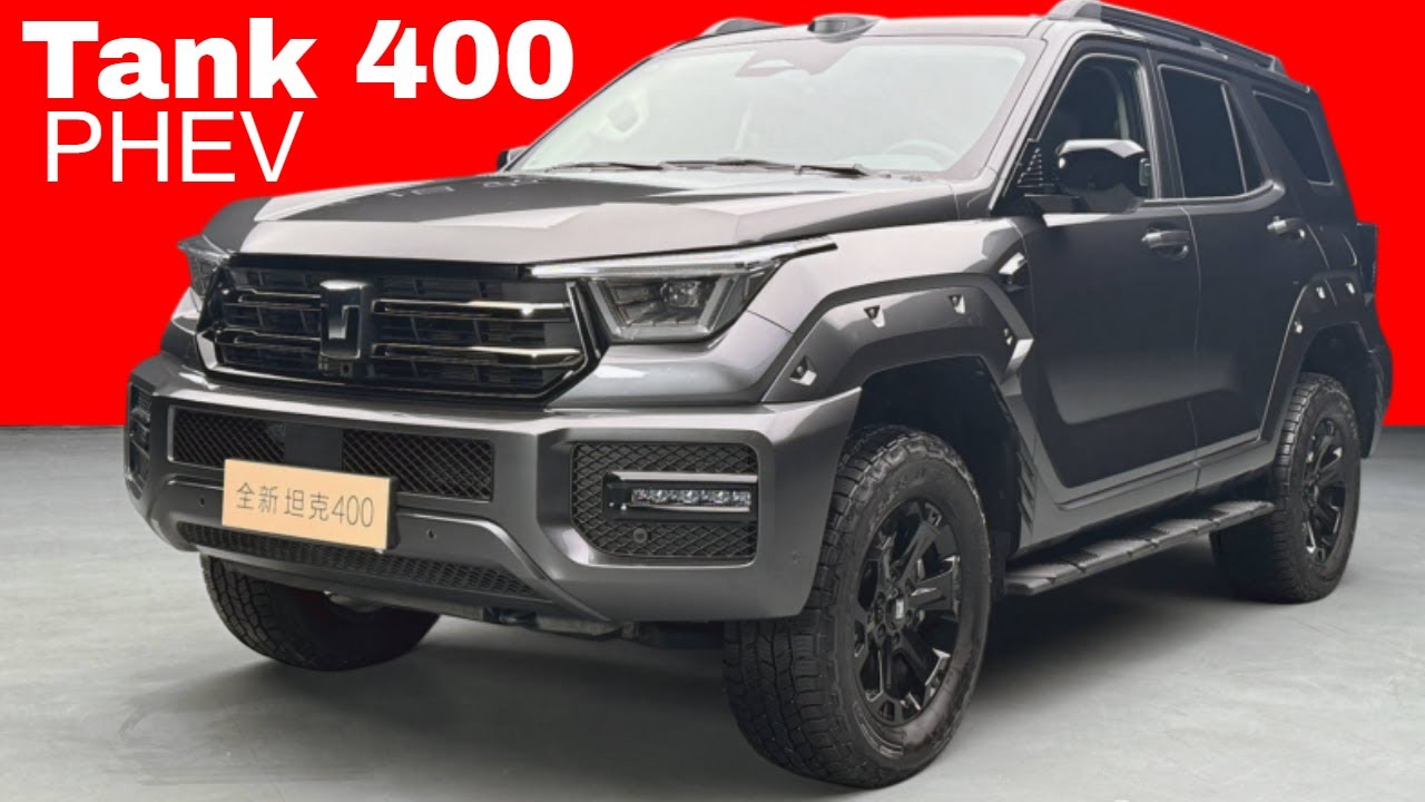 Tank 400 PHEV: гибридный внедорожник от GWM получил серьёзную модернизацию