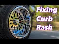 Fixing Curb Rash & Polishing American Force Wheels