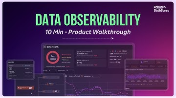 Data Observability Product Walkthrough