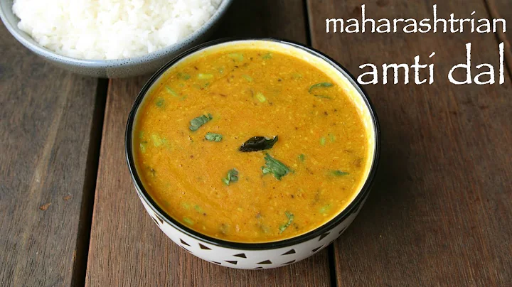 amti recipe | maharashtrian amti dal recipe | how to make toor dal amti