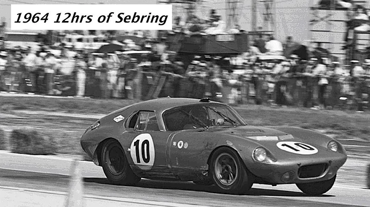 1964 12hrs of Sebring - GT winners Dave MacDonald ...
