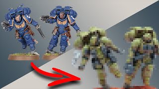 Kitbashing Space Marine Raptors - Custom Jump Pack Intercessors