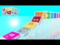 Master Counting 1–100 for Preschoolers using Linking Cubes on a Glass Surface (Kids Math)