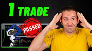 My FTMO Robot Passed with 1 Trade!