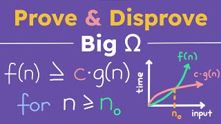 How to Prove or Disprove Big Ω - Introduction to Computer Science