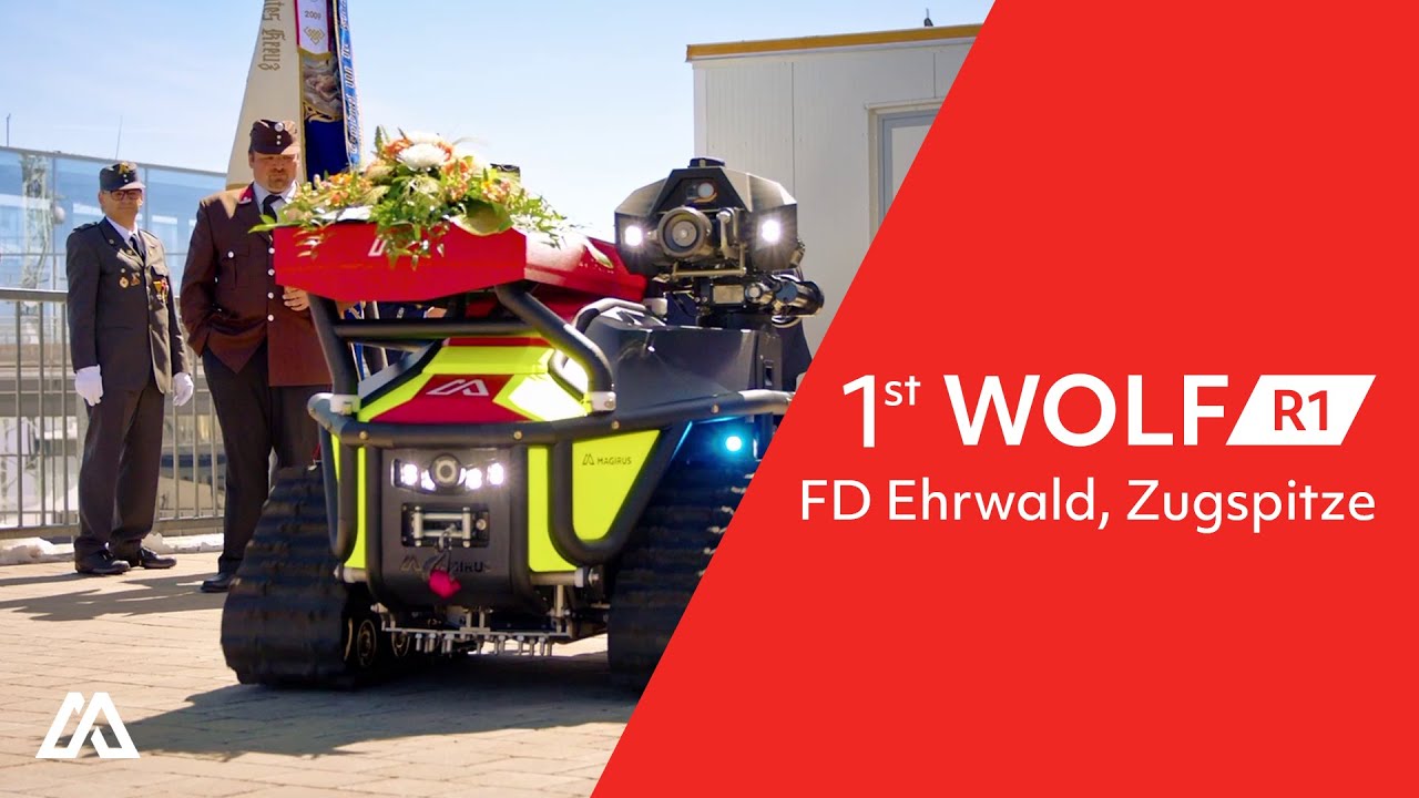 Across the Alps: 1st Magirus Wolf R1 for Ehrwald FD on Zugspitze