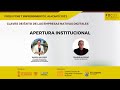 Apertura institucional | Focus Pyme y Emprendimiento L&#39;Alacantí 2022