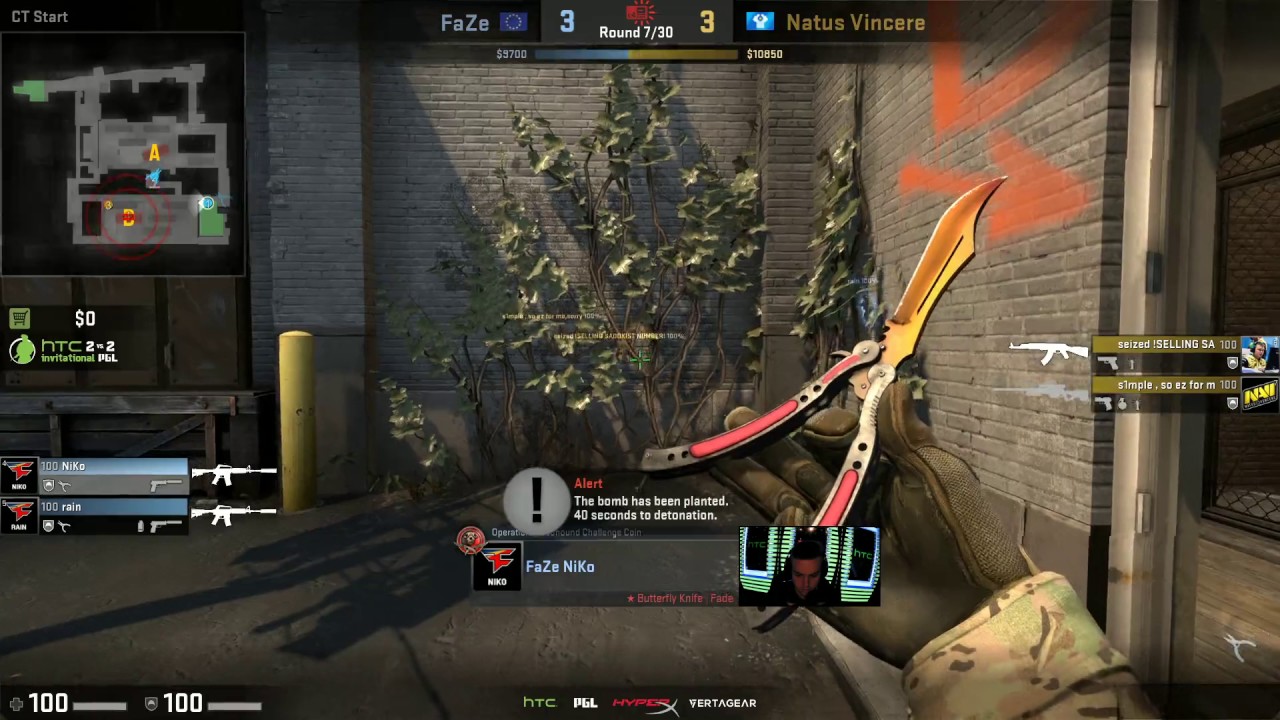 Niko spray transfer 1v2