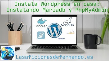 Instalar Mariadb y PhpMyAdmin en Docker