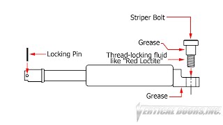 Tech Tip, How to install the Vertical Doors, Inc. shock. #lambodoors #verticaldoors #shock #install