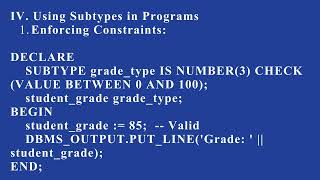Working with Subtypes Based on Existing Types | Q4 Oracle L25 P1 | SMILE ROAD