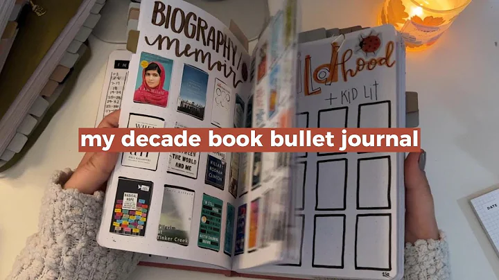 my decade book bullet journal