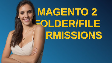 Magento: Magento 2 folder/file permissions