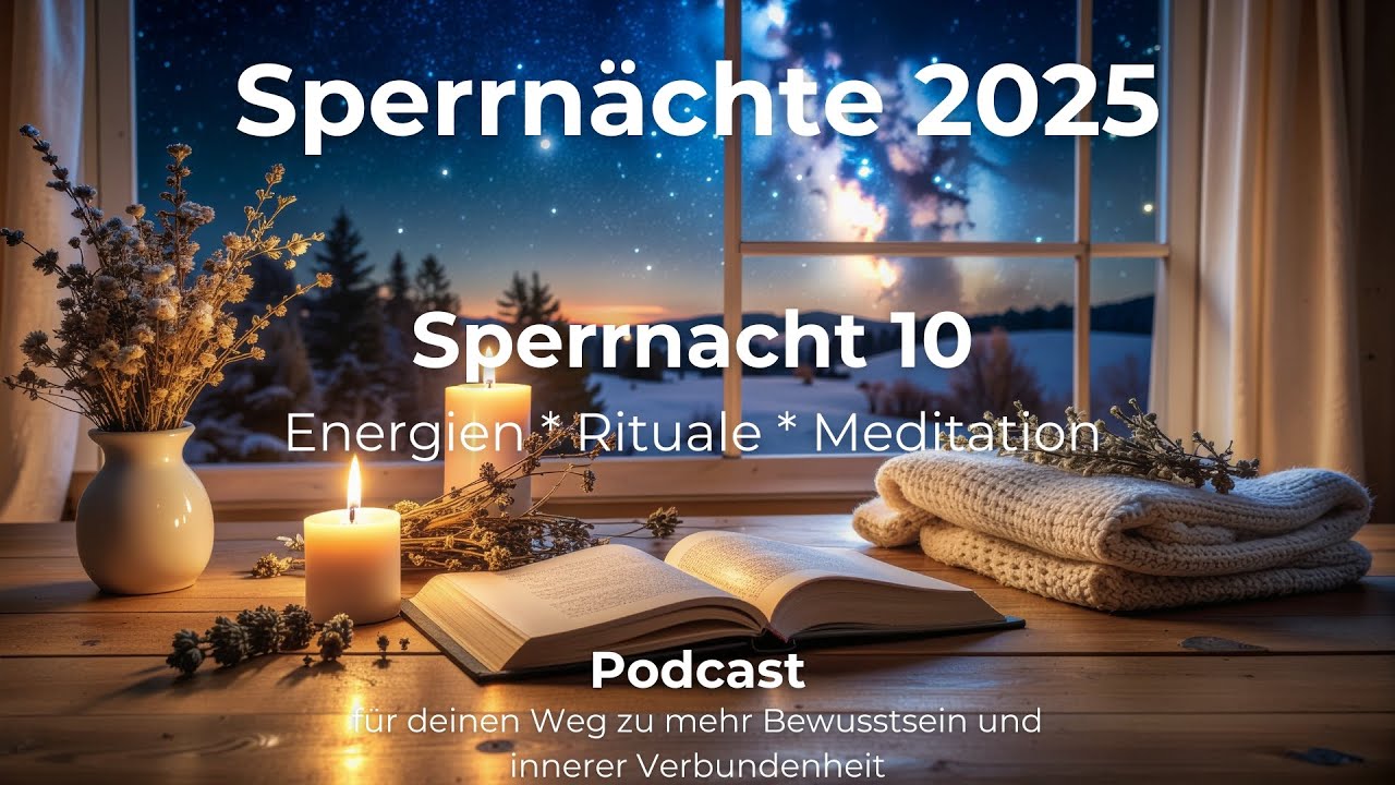 Die 10. Sperrnacht 🌙 Wahrheit & innere Klarheit | Oktober reflektieren & ehrlich loslassen | Podcast