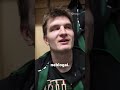 Who else but Dovydas Giedraitis to humble Azuolas Tubelis a bit after that dunk. 😂 #zalgiris #dunk