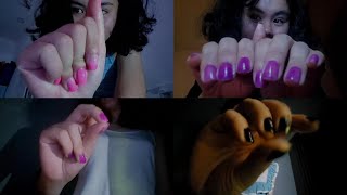 30 min of Snapping ASMR (polished nails💅)