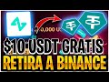 ⚠️ÚLTIMA OPORTUNIDAD⚠️GANA $10 USDT GRATIS HOY y RETIRA A BINANCE - AIRDROP USDT en ZOOMEX