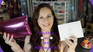 Birchbox vs. Ipsy February 2015 unboxing & review + rewards