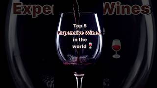 Top 5 Expensive wines in the world #youtubeshorts #ytshorts #viral#viralshorts