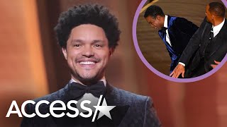 Trevor Noah Subtly SHADES Will Smith & Chris Rock Oscars Slap At Grammys