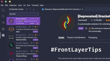 Visual Studio Code Extensions ::: [Deprecated] Bracket Pair Colorizer 2