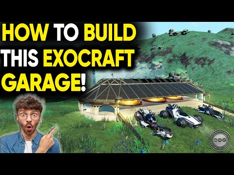 How To Build A Portal Base - Exocraft Garage #nomanssky