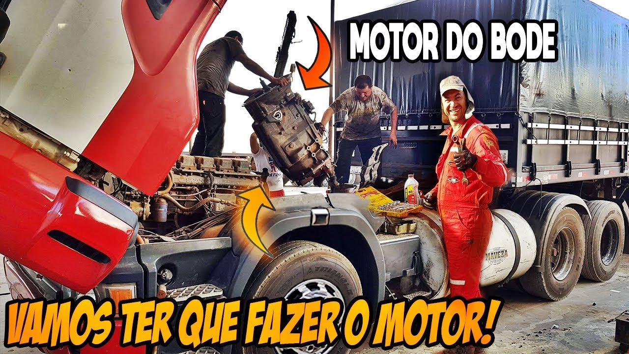 BODE QUEBROU O MOTOR NO VÁRZEA GRANDE !!