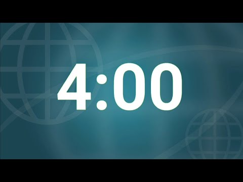 Video Đồng hồ đếm ngược 4 phút - 4 minutes timer | Hailist - youtube