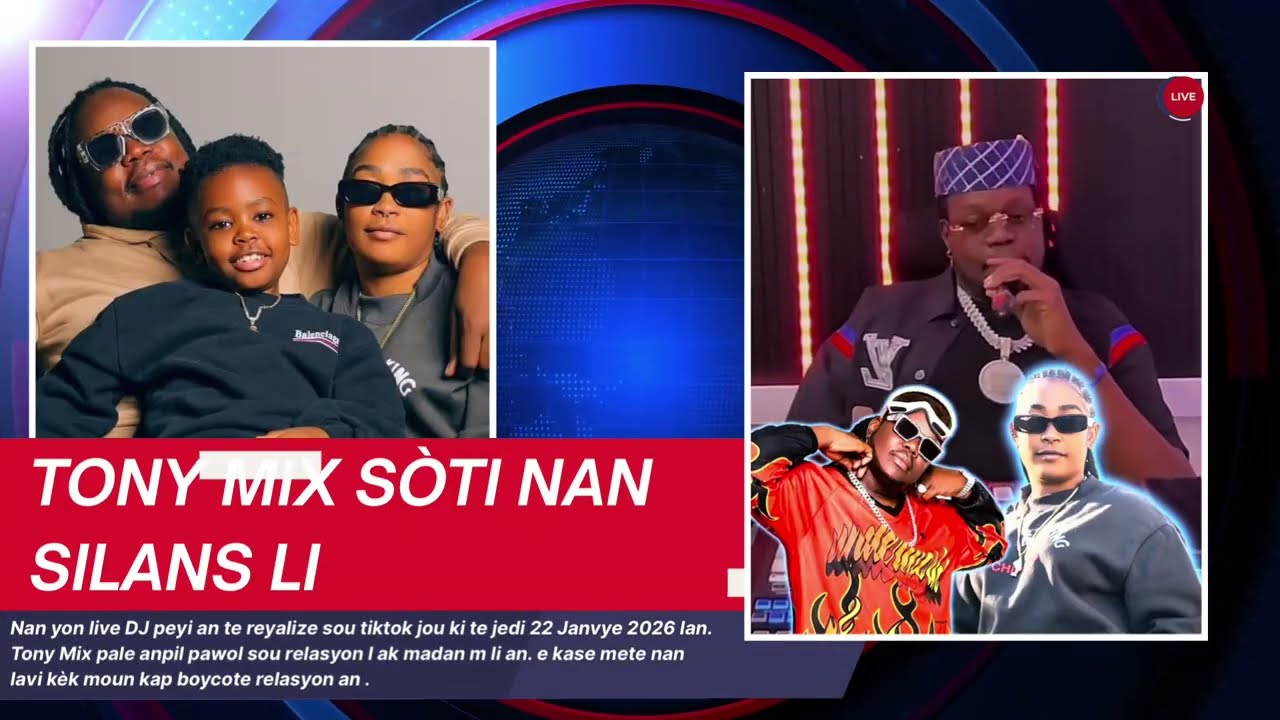 Tony Mix kase mete nan lavi moun kap foure dan yo nan relasyon l lan. Menm moun fou sezi 😳