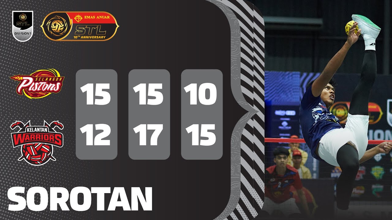 Sorotan Perlawanan: Selangor Pistons 1 - 2 Kelantan Warriors | Pusingan Akhir | DIV 1 | STL 2024
