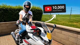 Buying a Motorcycle Got Me 10,000 Subscribers
